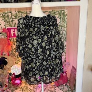 Torrid Women's Size 2X Chiffon Off Shoulder Top